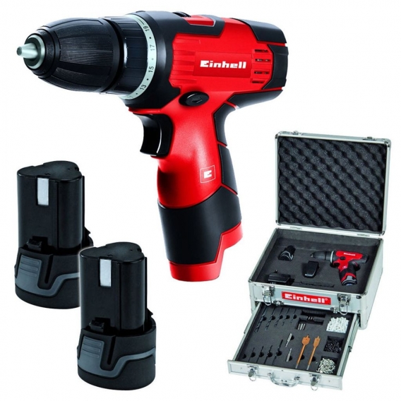 Einhell TH-CD 12-2 Li Kit, Lithium-Ion (Li-Ion), 12V, 300 min, 10,5 cm, 29,5 cm, 30,5 cm