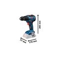 Bosch Professional Akku-Bohrschrauber GSR 18V-55, 2x 5,0 Ah, GAL 18V-40, L-BOXX 06019H520A