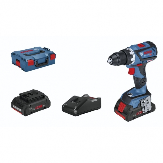 Bosch GSR 18V-60 2x4.0 PC L-Boxx Akku-Bohrschrauber