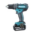 Makita Akku-Bohrschrauber 18 V 5 Ah Blau und Schwarz