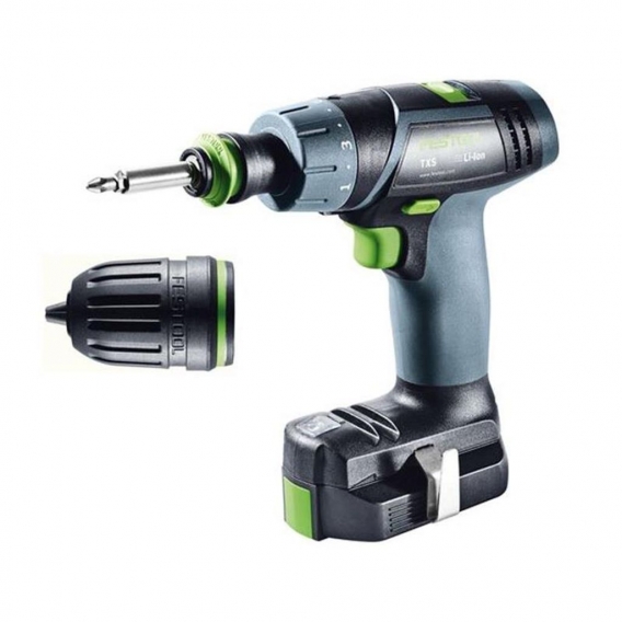 Festool Akku-Bohrschrauber TXS 2,6-Plus im Systainer SYS3 M 137 576101