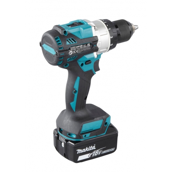 Makita Akku Schlagbohrschrauber DHP486RTJ 18V 130 Nm 2x BL1850B 1x DC18RC Makpac