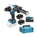 Makita Akku Schlagbohrschrauber DHP486RTJ 18V 130 Nm 2x BL1850B 1x DC18RC Makpac