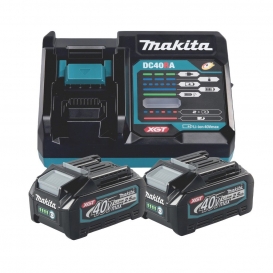 More about Makita Power Source Kit 40V max. 2,5 Ah Li-Ion 191L76-1 DC40RA 2x Akku BL4025