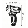 Bosch Akku-Bohrschrauber GSR 12V15 FC FlexiClick, Sologerät, ohne Akkus, ohne Ladegerät