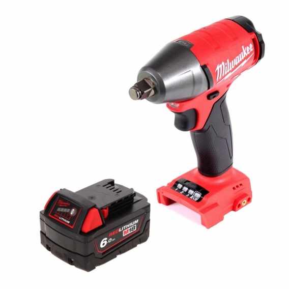 Milwaukee M18 FIWF12-601 Akku Schlagschrauber 18 V 300 Nm 1/2' Brushless + 1x Akku 6,0 Ah - ohne Ladegerät