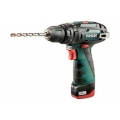 Metabo PowerMaxx SB Basic (600385500) Akku-Schlagbohrmaschine2x10.8V/2Ah Li-Ion； Ladegerät LC 40； Kunststoffkoffer