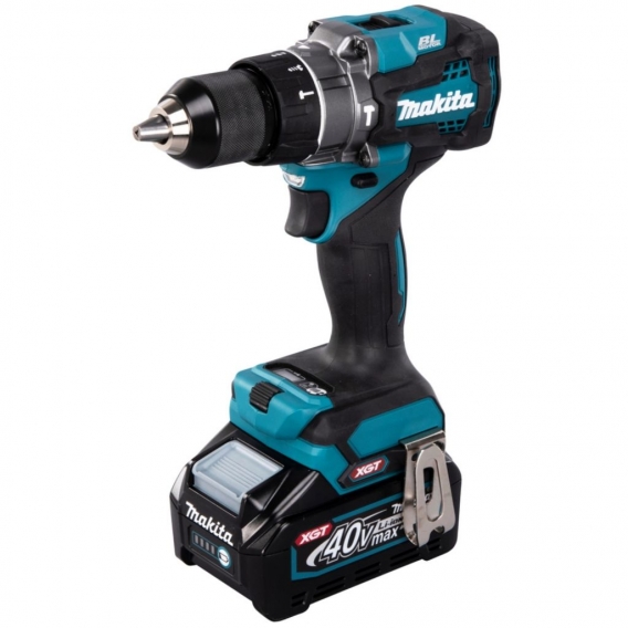 MAKITA HP001GM201 Akku Schlagbohrschrauber XGT 40Vmax 2x4Ah + DC40RA + Makpac