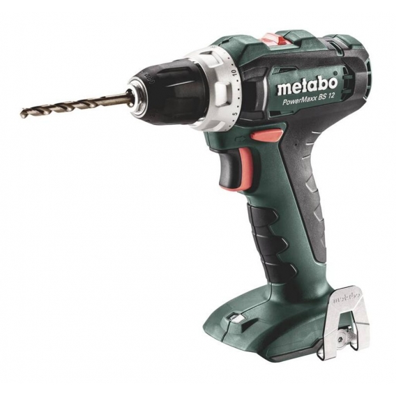 Metabo 12 Volt Akkuset Akku-Bohrschrauber PowerMaxx BS 12 + Akku-Schlagschrauber PowerMaxx SSD 12