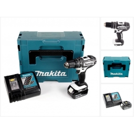 More about Makita DHP 482 RT1J W Akku Schlagbohrschrauber 18V 62Nm + 1x Akku 5,0Ah + Ladegerät im Makpac 2