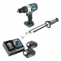 Makita DHP 481 RG Akku Schlagbohrschrauber 18 V 115 Nm Brushless + 2x Akku 6,0 Ah + Ladegerät