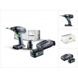 More about Festool T 18+3 Li-Basic Starter Akku Bohrschrauber 18V 50Nm Brushless + 1x Akku 5,2Ah + Ladegerät + systainer