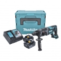 Makita DHR 241 RGJ Akku Bohrhammer 18 V 2,0 J SDS plus + 2x Akku 6,0 Ah + Ladegerät + Makpac