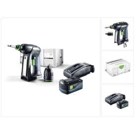 More about Festool C 18 Li-Basic Starter Akku Bohrschrauber 18V ( 574737 ) 45Nm im Systainer + 1x 5,2 Ah Akku + Ladegerät