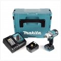 Makita DTW 285 RT1J Akku Schlagschrauber 18V 280Nm 1/2' Brushless + 1x Akku 5,0Ah + Ladegerät + Makpac