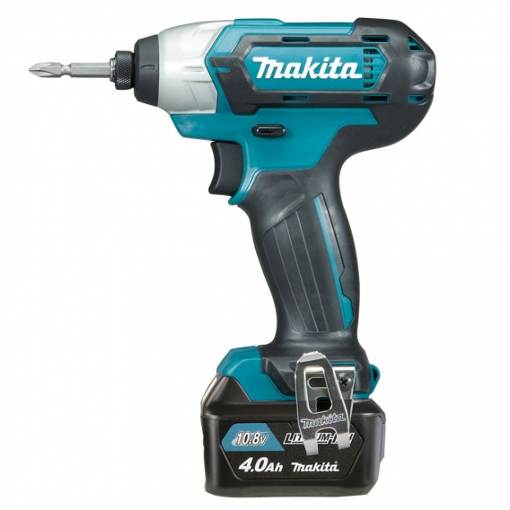 Makita Akku-Schlagschrauber TD110DSMJ + 2 x Akku BL1040B 4,0Ah 10,8 V im MAKPAC 1