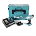 Makita DTW 190 RA1J Akku Schlagschrauber 18 V 190 Nm 1/2' + 1x Akku 2,0 Ah + Ladegerät + Makpac