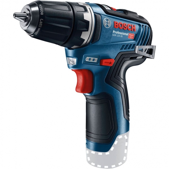 Bosch Akku-Bohrschrauber GSR 12V-35 Professional Solo in L-Boxx 06019H8001