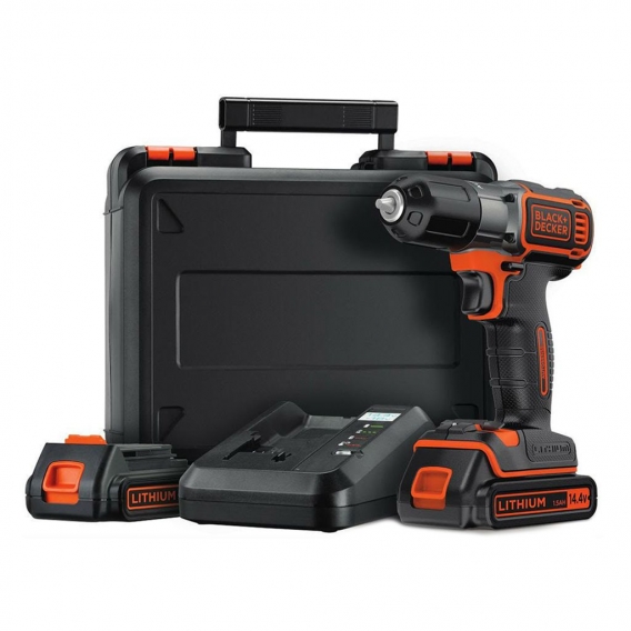 Black & Decker ASD14KB Akku Bohrschrauber Autosense 14.4V  2 Akkus Koffer