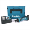 Makita DCO 180 RY1J 18 V Akku Rotationsschneider im MAKPAC inkl. BL 1815 N Akku + DC18RC Ladegerät