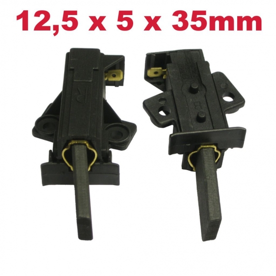 2x Motorkohlen 12,5x5x35mm für Bosch WFO2460NL/01 WFO2861NL/01 WFO2861NL/08 WFO2860NL/01 WFO2861FN/01 WFL128ANL/01 WFL128ANL/14 