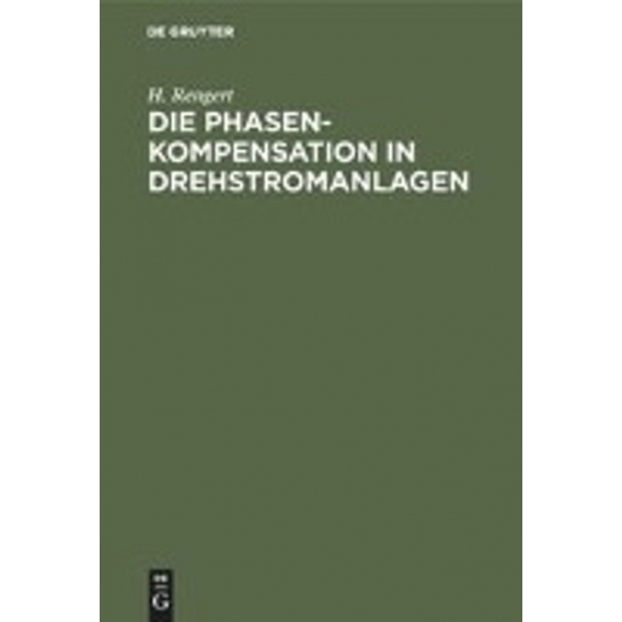 Die Phasenkompensation in Drehstromanlagen