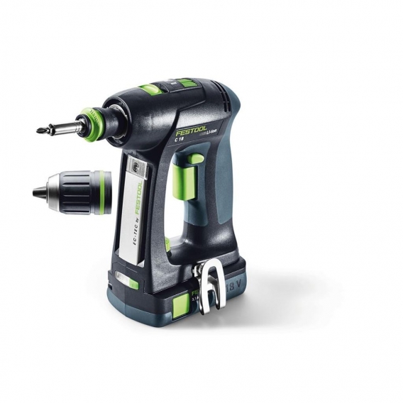 Festool Akku-Bohrschrauber C 18 Li 3,1-Compact im Systainer 2 T-Loc 574921