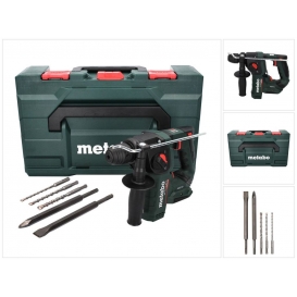 More about Metabo BH 18 LTX BL 16 Akku Bohrhammer 18 V 1,3 J SDS plus Brushless + 5 tlg. Bohrer und Meißel Set + metaBOX - ohne Akku, ohne 