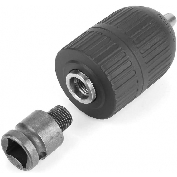 AcserGery 1/2"-20UNF-Gewinde-Schnellwechseladapter mit 1/2"-20UNF-SDS-Plus-Schaft mit 1/2"-Bohrfutteradapter zur Schlagschrauber