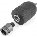 AcserGery 1/2"-20UNF-Gewinde-Schnellwechseladapter mit 1/2"-20UNF-SDS-Plus-Schaft mit 1/2"-Bohrfutteradapter zur Schlagschrauber