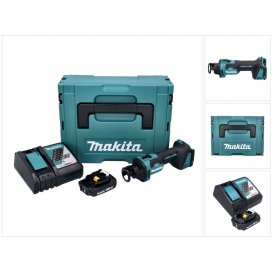 More about Makita DCO 181 RA1J Akku Rotationsschneider 18 V 32000 U/min Brushless + 1x Akku 2,0 Ah + Ladegerät + Makpac