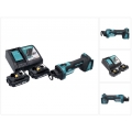 Makita DCO 181 RA Akku Rotationsschneider 18 V 32000 U/min Brushless + 2x Akku 2,0 Ah + Ladegerät