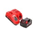 Milwaukee M18 BH-601FC Akku Bohrhammer 18 V 1,2 J SDS plus + 1x Akku 6,0 Ah + Ladegerät