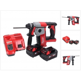 More about Milwaukee M18 BH-602FC Akku Bohrhammer 18 V 1,2 J SDS plus + 2x Akku 6,0 Ah + Ladegerät