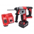 Milwaukee M18 BH-501FC Akku Bohrhammer 18 V 1,2 J SDS plus + 1x Akku 5,0 Ah + Ladegerät