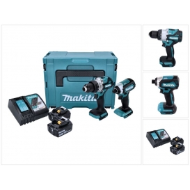 More about Makita DLX 2432 TJ Akku Combo Kit DDF 486 Akku Bohrschrauber + DTD 153 Akku Schlagschrauber + 2x Akku 5,0 Ah + Ladegerät + Makpa