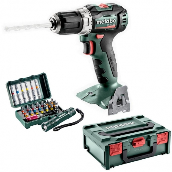 Metabo Akku-Bohrschrauber BS 18 L BL solo + Metabox + Bit-Box  Kirchner Edition