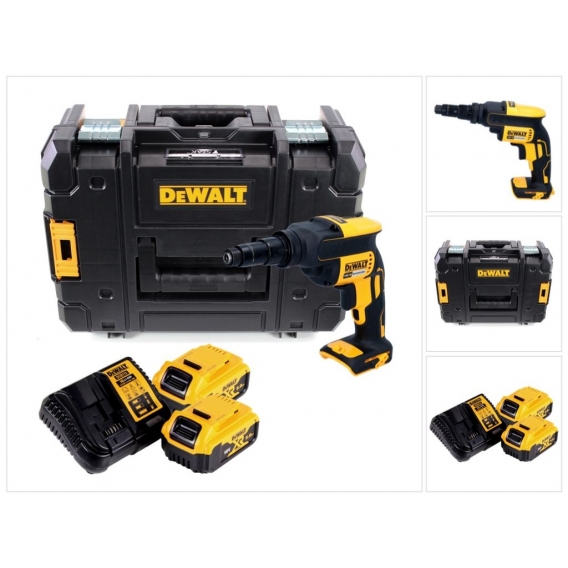 DeWalt DCF 622 P2 Akku Universalschrauber 18 V 34 Nm Brushless + 2x Akku 5,0 Ah + Ladegerät + TSTAK