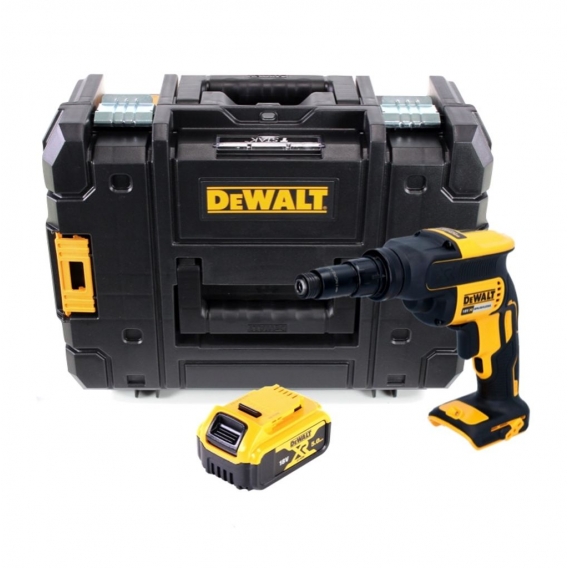 DeWalt DCF 622 Akku Universalschrauber 18 V 34 Nm Brushless + 1x Akku 5,0 Ah + TSTAK - ohne Ladegerät