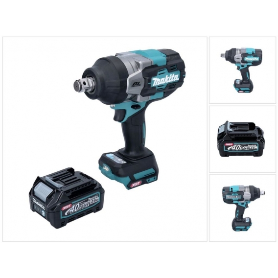 Makita TW 001 GD1 Akku Schlagschrauber 40 V max. 1800 Nm Brushless XGT + 1x Akku 2,5 Ah - ohne Ladegerät