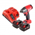 Milwaukee M18 FIWF12-602 FC Akku Schlagschrauber 18 V 300 Nm 1/2' Brushless + 2x Akku 6,0 Ah + Ladegerät