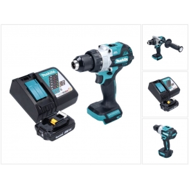 More about Makita DHP 486 RA1 Akku Schlagbohrschrauber 18 V 130 Nm Brushless + 1x Akku 2,0 Ah + Ladegerät