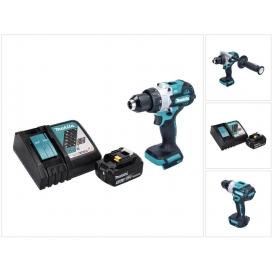 More about Makita DHP 486 RT1 Akku Schlagbohrschrauber 18 V 130 Nm Brushless + 1x Akku 5,0 Ah + Ladegerät