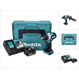 More about Makita DHP 486 RT1J Akku Schlagbohrschrauber 18 V 130 Nm Brushless + 1x Akku 5,0 Ah + Ladegerät + Makpac