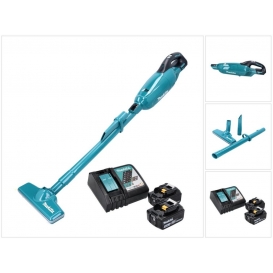 More about Makita DCL 281 FRT Akku Staubsauger 18 V Brushless + 2x Akku 5,0 Ah + Ladegerät