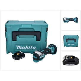 More about Makita DTM 52 A1J Akku Multifunktionswerkzeug 18 V Starlock Max Brushless + 1x Akku 2,0 Ah + Makpac - ohne Ladegerät