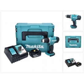 More about Makita DDF 453 RT1J Akku Bohrschrauber 18 V 42 Nm + 1x Akku 5,0 Ah + Ladegerät + Makpac