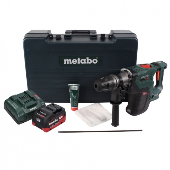 Metabo KHA 18 LTX BL 40 Akku Kombi Hammer 18 V 8,6 J SDS max Brushles + 1x Akku 5,5 Ah + Ladegerät + Koffer