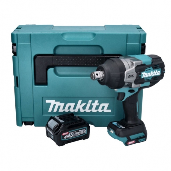 Makita TW 001 GD101 Akku Schlagschrauber 40 V max. 1800 Nm Brushless XGT + 1x Akku 2,5 Ah + Makpac - ohne Ladegerät