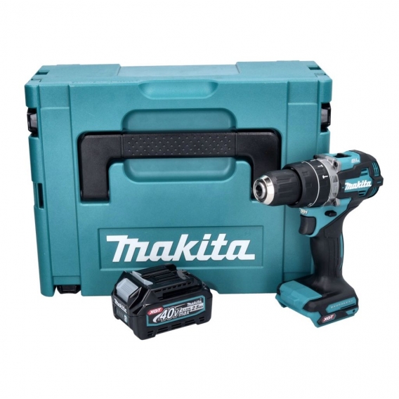 Makita HP 002 GD101 Akku Schlagbohrschrauber 40 V 64 Nm Brushless + 1x Akku 2,5 Ah + Makpac - ohne Ladegerät